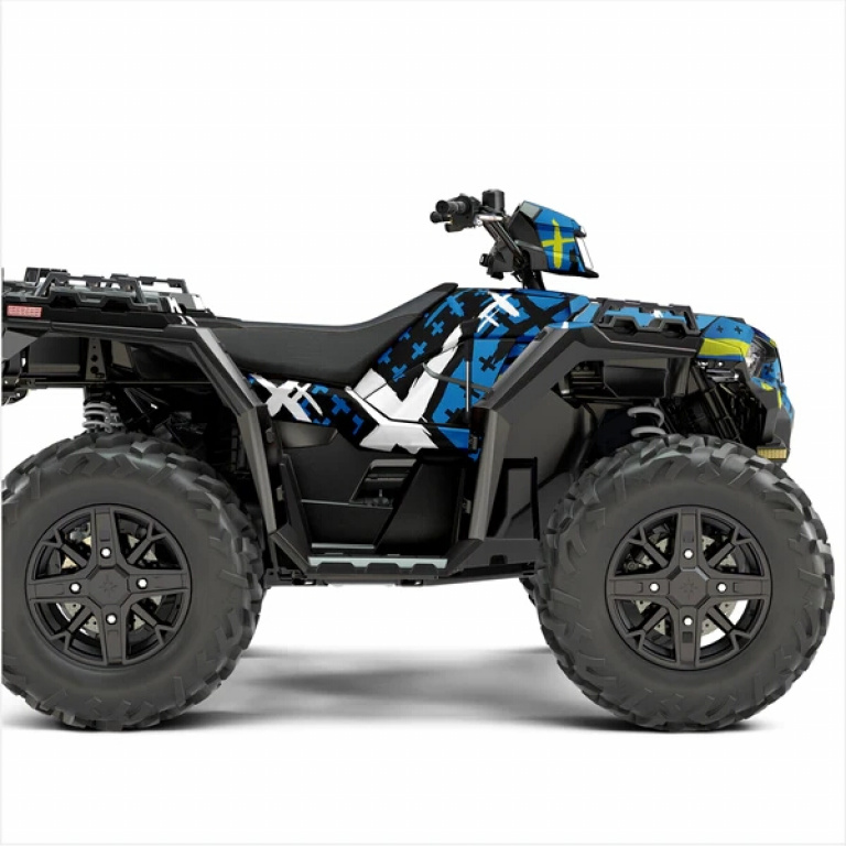 X-Design Blue-Yellow M Version for Polaris Sportsman 850/XP 1000/ XP 1000-S