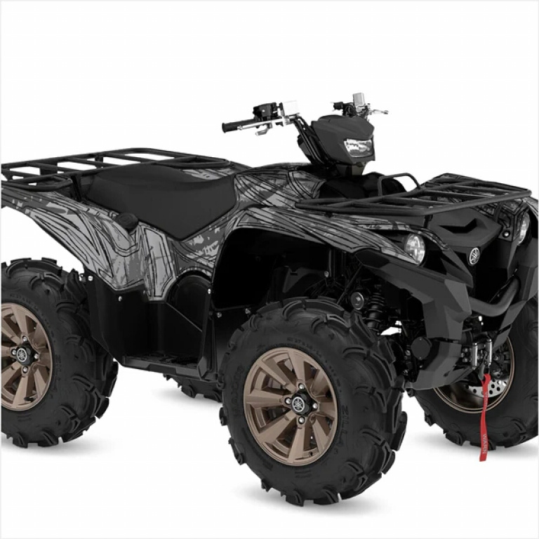 Shaded Grau M Version für Yamaha Grizzly ﻿700 2016+