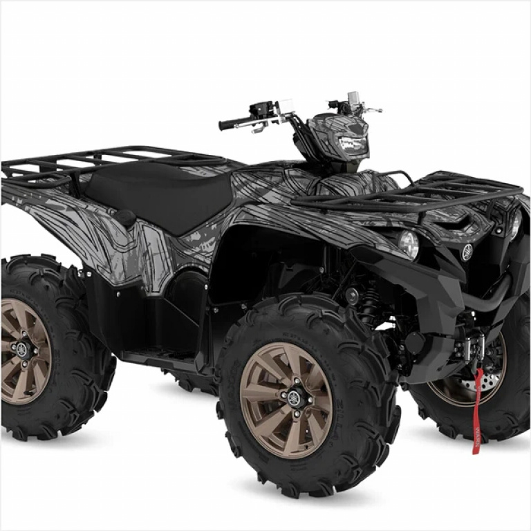Shaded Grau XL Version für Yamaha Grizzly ﻿700 2016+