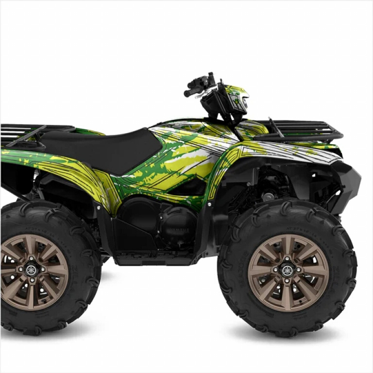 Shaded Gelb-Grün XL Version für Yamaha Grizzly ﻿700 2016+