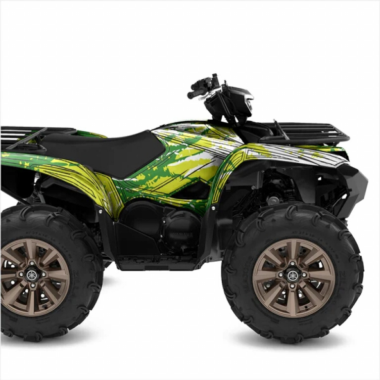 Shaded Gelb-Grün M Version für Yamaha Grizzly ﻿700 2016+