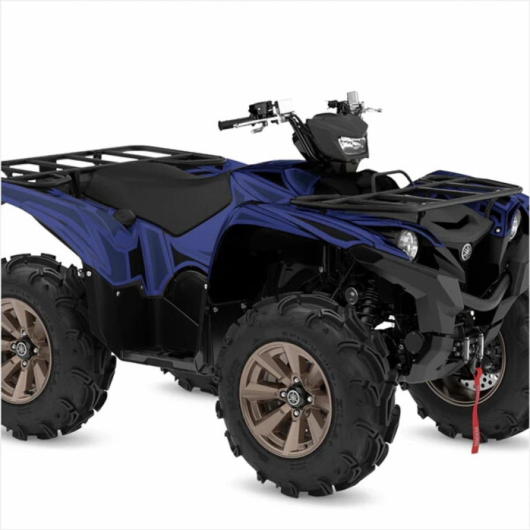 Simple Blau M Version für Yamaha Grizzly ﻿700 2016+