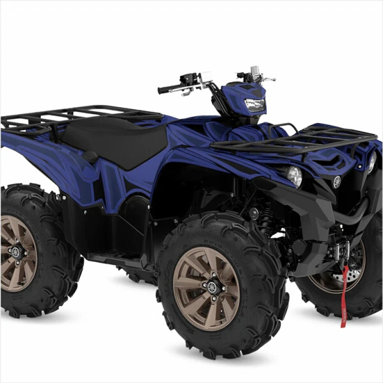Simple Blau XL Version für Yamaha Grizzly ﻿700 2016+