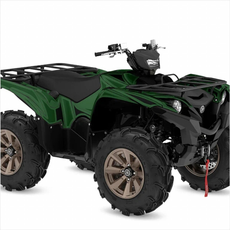 Simple Grün M Version für Yamaha Grizzly ﻿700 2016+