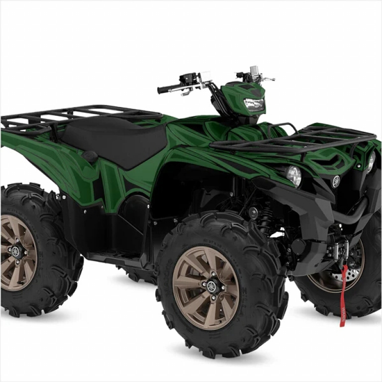 Simple Grün XL Version für Yamaha Grizzly ﻿700 2016+