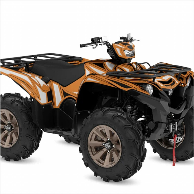 Simple Orange XL Version für Yamaha Grizzly ﻿700 2016+