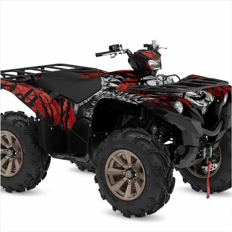 Symbiote Rot XL Version für Yamaha Grizzly ﻿700 2016+