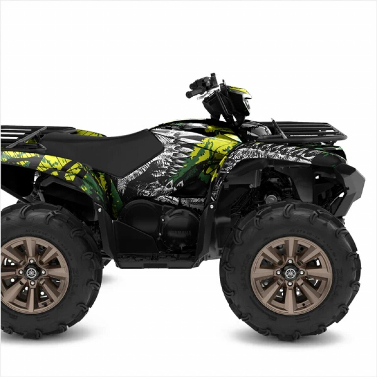 Symbiote Gelb-Grün XL Version für Yamaha Grizzly ﻿700 2016+