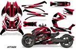 Attack Red for CAN-AM Ryker Rally 2018-2021