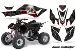 Bone Collector Schwarz für Honda TRX 400EX 2008-2016