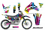 3. AMR Dekorsätze für Kawasaki KLX140 2008-2019