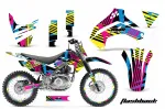 Flashback mit Nummernfeldern für die Kawasaki KLX140 2008-2019