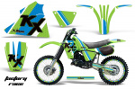 3. AMR Dekorsätze für Kawasaki KX125 1983-1985