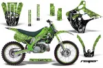 Reaper Grün mit Nummernfeldern für Kawasaki KX125/250 1990-1991