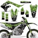 Reaper Grün mit Nummernfeldern für Kawasaki KX450F 2019-2023