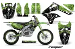 Reaper Grün mit Nummernfeldern für Kawasaki KX450F 2006-2008