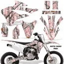 Artic Pink Camo ohne Nummernfeldern für Kawasaki KX85/112 2022-2024