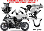 3. AMR graphic kits for Kawasaki ZX1000 Ninja Sport 2010-2013