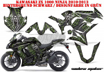2. AMR graphic kits for Kawasaki ZX1000 Ninja Sport 2010-2013