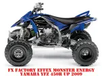 Yamaha Raptor YFZ 450R 2009-2013 Monster Energy