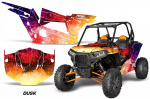3. AMR Dekorsätze für Polaris RZR 1000 Turbo 2 Türer 13-18
