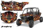 1. AMR Dekorsätze für Polaris RZR 1000 XP 4 Türer 13-18