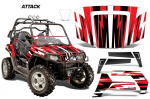 1. AMR Dekorsätze für Polaris RZR 800/s 06-10