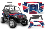 3. AMR Dekorsätze für Polaris RZR 800/s 06-10