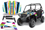 3. AMR Dekorsätze für Polaris RZR 800/s 11-14