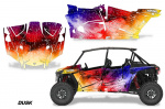 3. AMR Dekorsätze für Polaris RZR Turbo 1000 4 Türer 19-23