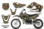 Woodland-Camo für die Suzuki DRZ 110 All Years