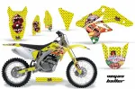 Vegas Baller Gelb ohne Nummernfeldern für Suzuki RMZ 250 2007-2009
