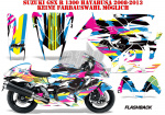 3. AMR graphic kits for Suzuki GSX R 1300 Hayabusa 2008-2018