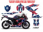 3. AMR graphic kits for Suzuki GSXR 600/750 2008-2010