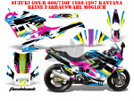 3. AMR graphic kits for Suzuki GSXR 600F/750F Katana 88-97