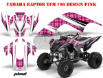 Plaid Pink für Yamaha Raptor YFM 700 2006-2012