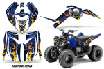 Motorhead Blau für Yamaha Raptor 90 2009-2015