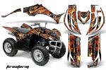 Firestorm Schwarz für Yamaha Wolverine 2006-2012