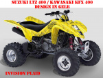 Invision Plaid für Suzuki LTZ 400 03-08