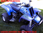 Ride the Lightning Blau für Yamaha Banshee YFZ 350