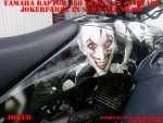 Joker Hintergrund Schwarz, Jokerfarbe Schwarz-Weiß für Yamaha Raptor YFM 350