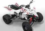 Joker Hintergrund Weiß, Jokerfarbe Rot-Weiß für Yamaha YFZ 450R up 2014+