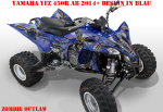 Zombie Outlaw Blau für Yamaha YFZ 450R 2009-2013
