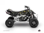 Kutvek Camo Black-Yellow for CAN-AM DS 450