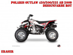 Eraser for Polaris Outlaw 450/500/525 2006-2008