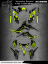 SO9852 fluoreszierende Farbe gedruckt auf einer Holo Folie Basis Material für Yamaha Raptor YFM 700R 2013+