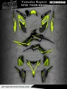 SO9852 fluorescent color on base material holo foil for Yamaha Raptor YFM 700R 2013+