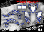 Stallion Blau für Yamaha FYZ 450 2004-2008 & 2012-2014