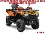 Cyber for CF-Moto CForce 400/450/500/520 S/L up 2022+