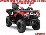 X-Design for CF-Moto CForce 400/450/500/520 S/L up 2022
